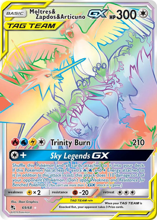 Moltres & Zapdos & Articuno GX (HIF 69)